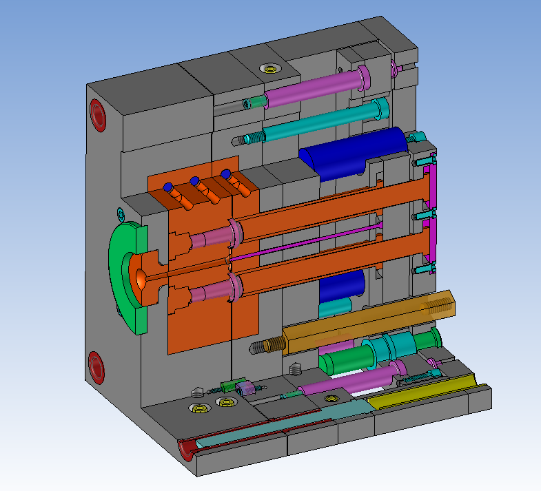 Read more about the article Plastic Injection Mold Design Animation “Two-Stage Ejection”