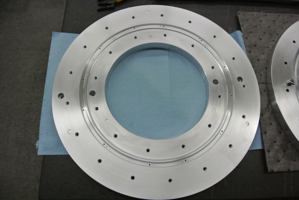 LSR Overmold Compression Mold B Side For Component used in Computer Chip Manufacturing process.